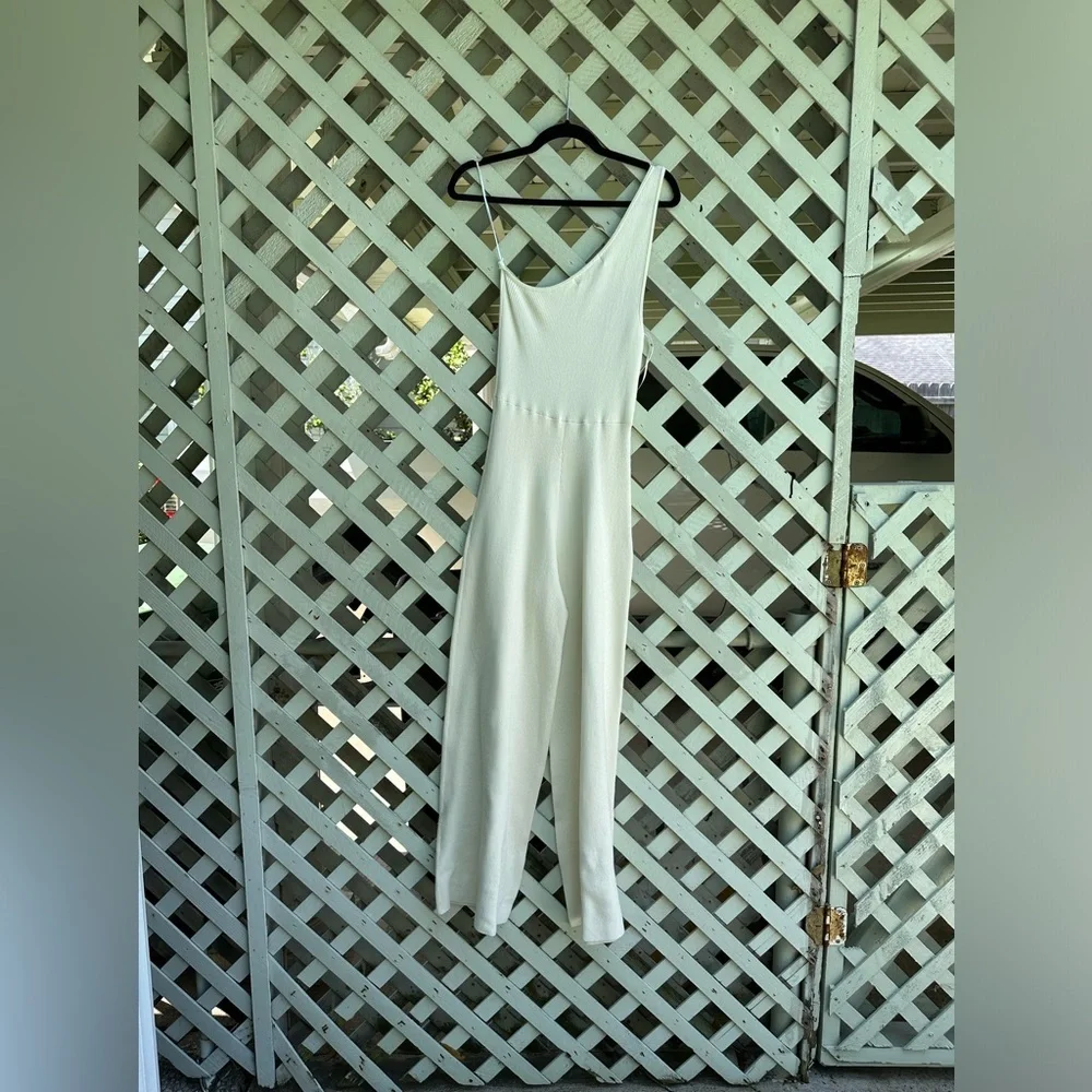Free People Waverly Sweater One-Piece Jumpsuit